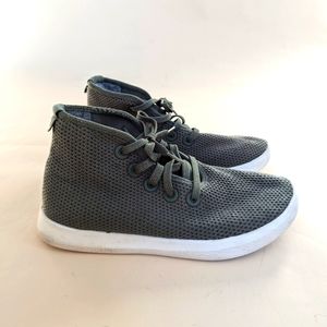 Allbirds Olive Green Tree Topper Hi Top Sneaker Size 7